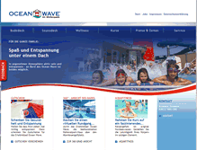 Tablet Screenshot of ocean-wave.de